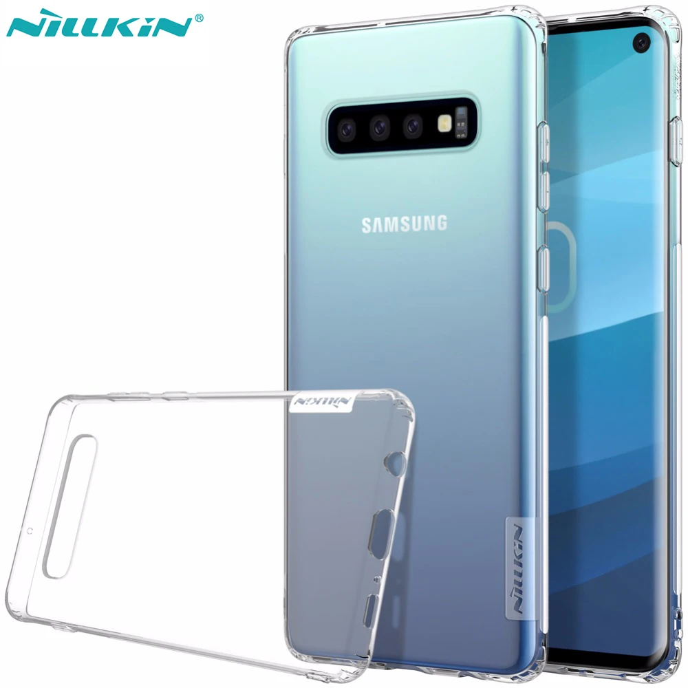 Case For Samsung Galaxy S10 Plus S10e Lite Nillkin Nature soft TPU clear Transparent Back Cover /S10 /S10e |
