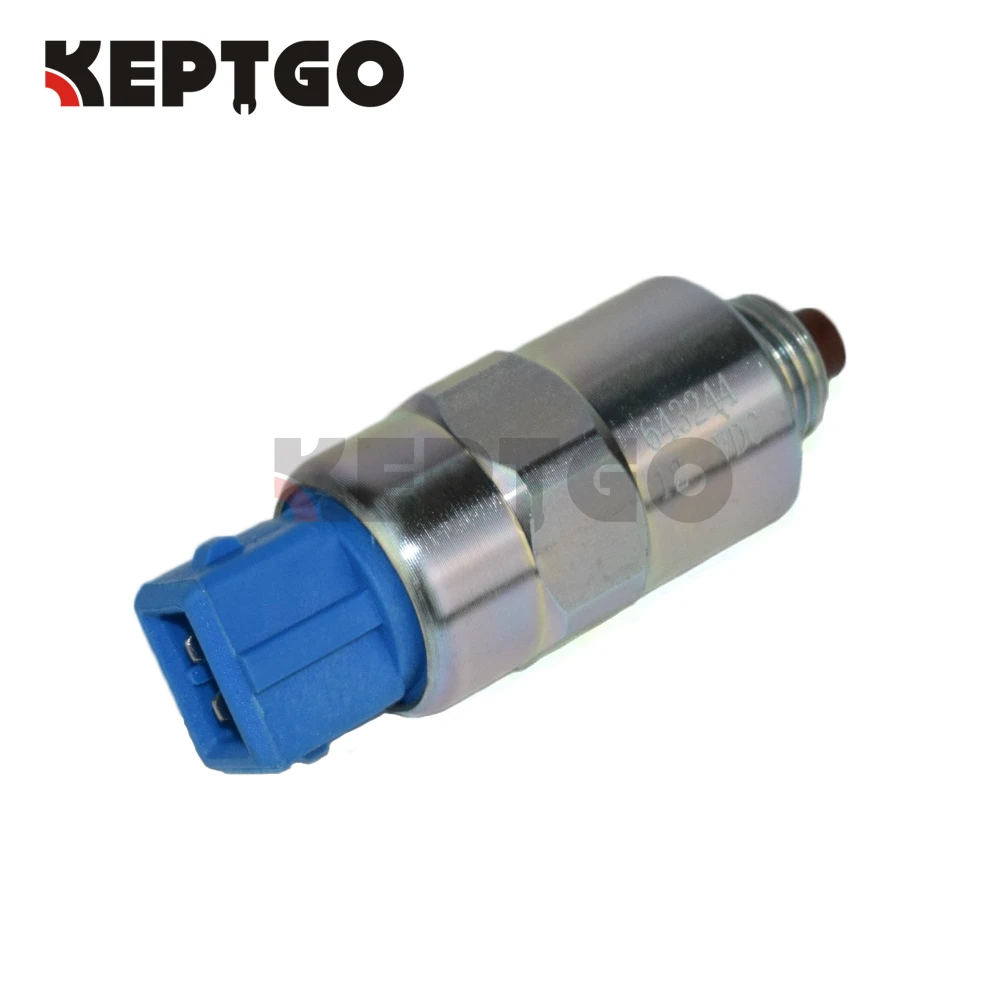 12V Fuel Pump Solenoid 26420469 for Perkins Engine 1004-4 1004-42 903-27 1104D-44 1104C-44 1006-6 1006-60 D3.152