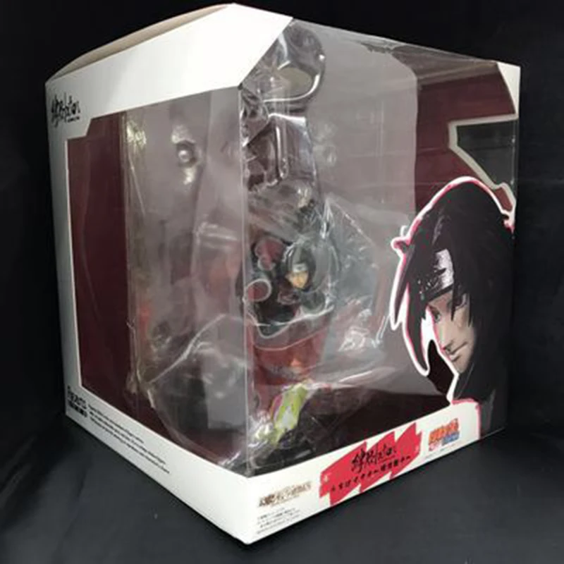 23 см аниме Наруто ПВХ фигурка Zero Uchiha Itachi Fire Sasuke Susanoo Relation Коллекция Модель игрушки