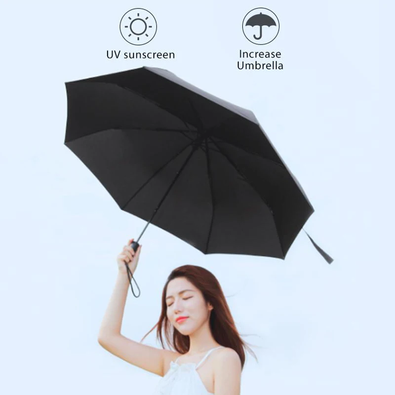 Зонт Xiaomi Mijia Um-brella Солнечный дождливый ветрозащитный водонепроницаемый Зонт алюминиевый УФ для мужчин и женщин на лето зиму