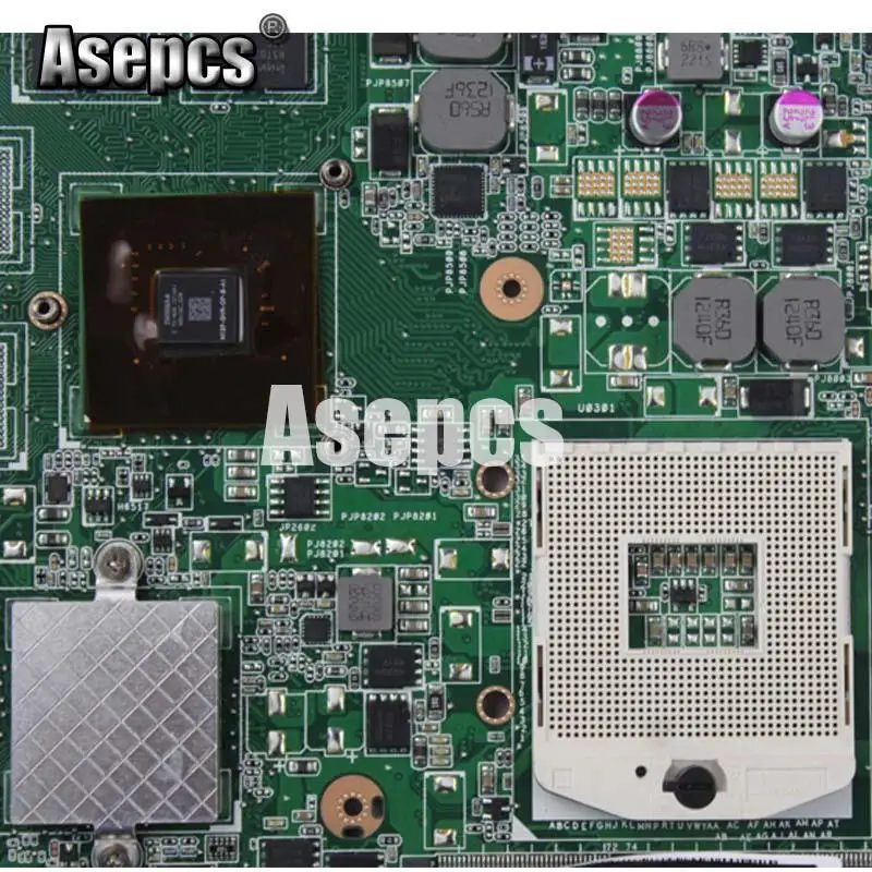 Asepcs K53SV материнская плата для ноутбука ASUS K53SM K53SC K53S K53SJ P53SJ A53SJ Тесты оригинальная материнская плата 3,0/3,1 GT520M 512 М