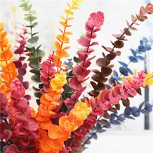 78 см карамельный цвет белый оранжевый розовый эвкалипт Мягкий сенсорный свадебный цветок украшение дома