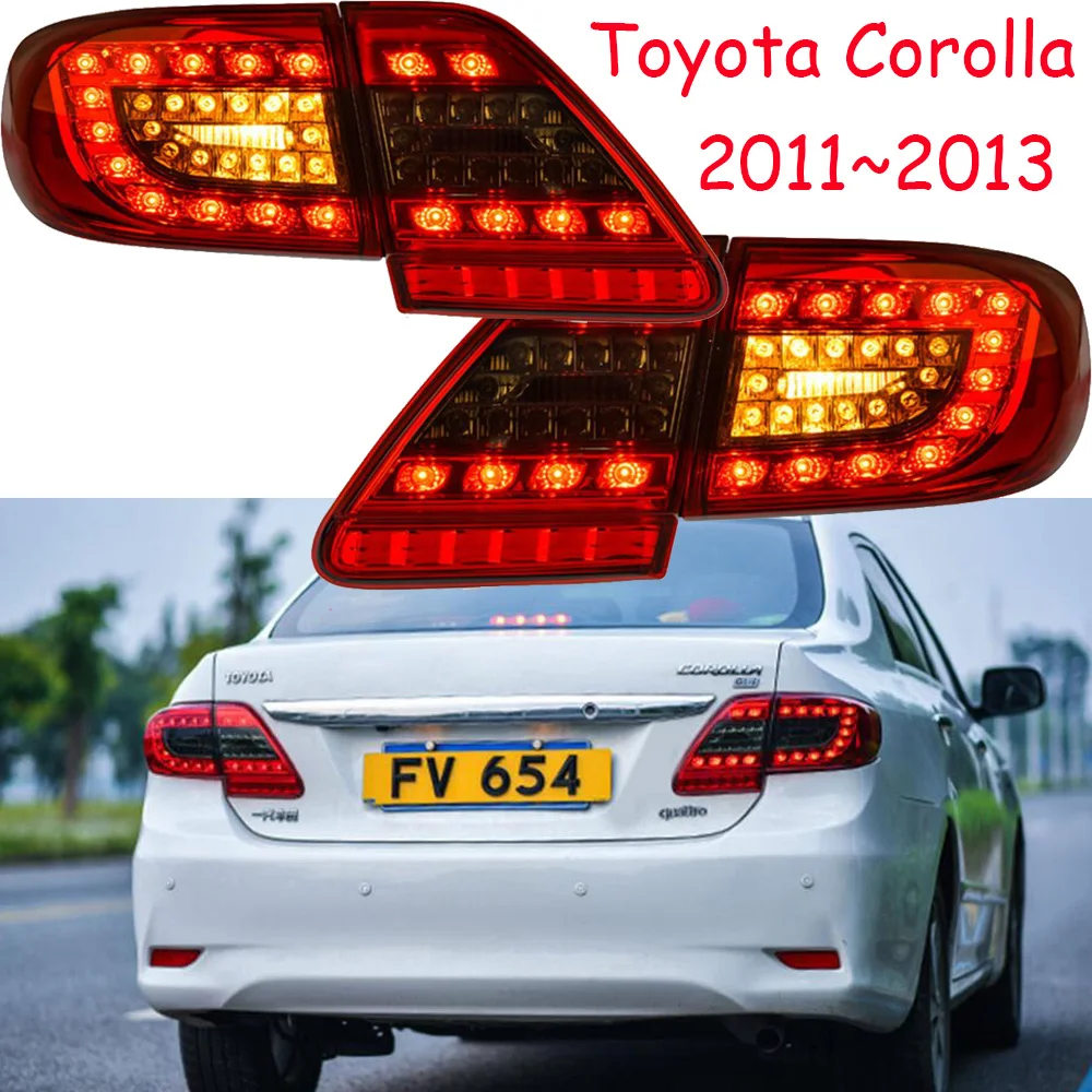 Один комплект автомобильных фар на бампер задние фары для Corolla Taillight 2011 2012 2013 года