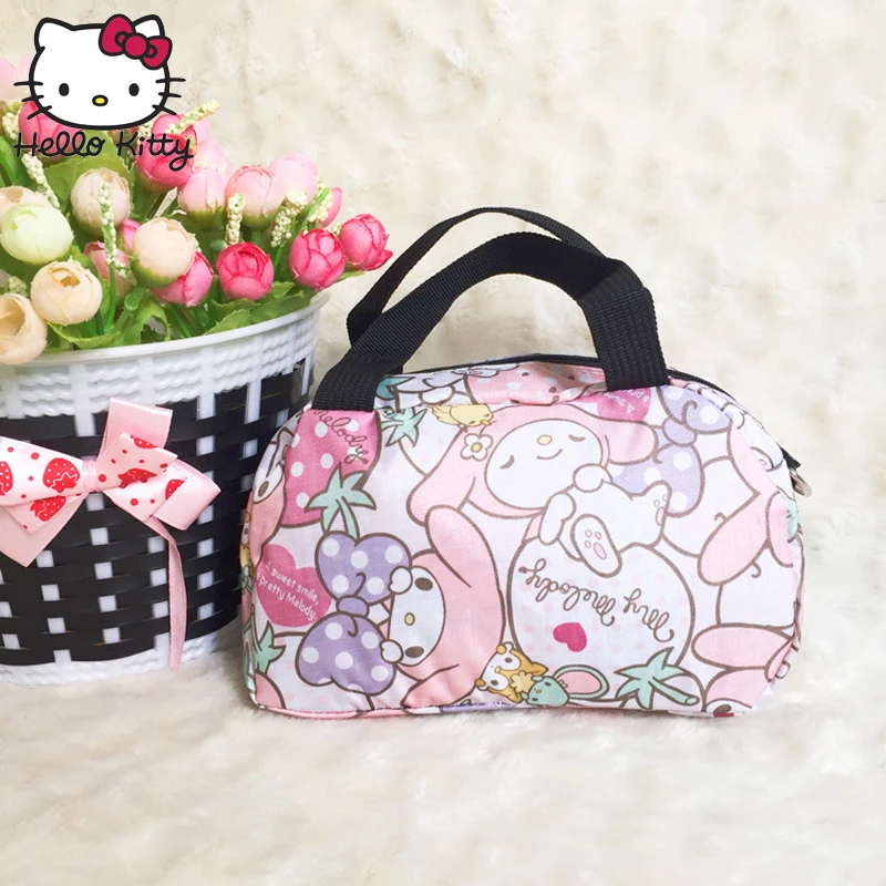 Hello kitty ручные сумки модная Наплечная Сумка на одно плечо Женская дорожная сумка компактные сумки для хранения багажа плюшевые рюкзаки