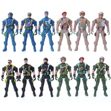 9CM Top Military Plastic Soldier Model Toy Army Men Figures Accessories Kit Decor Play set Model Toys For Children gift free shipping model rocket vehicle toy is a play for children ball point performance props garage kit toys child s gift
