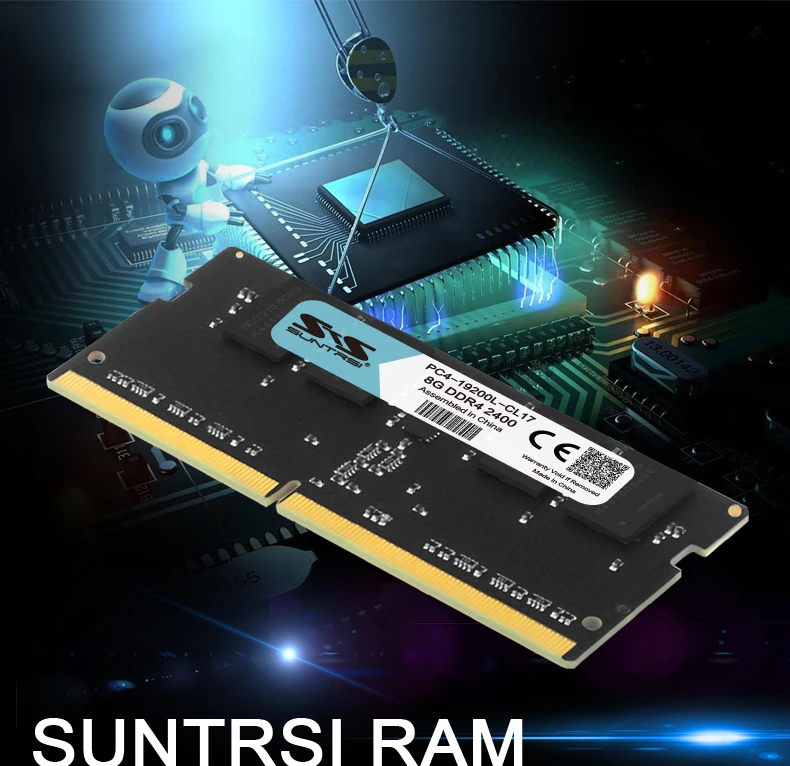 Suntrsi DDR4 памяти ноутбука 8 ГБ Ram, поддержка memoria ddr4 ноутбук 1,2 В 2400 мГц 2133 мГц Новая бесплатная доставка