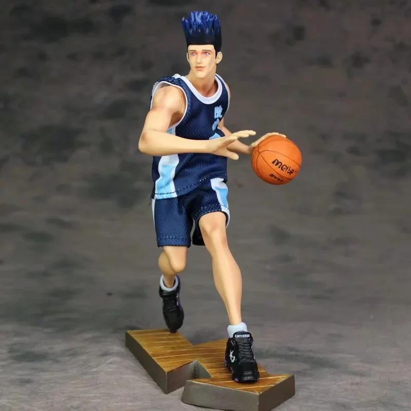 

Slam Dunk Sendoh Akira model figrue action toy anime real clothes Ver. collectible figures painted gift
