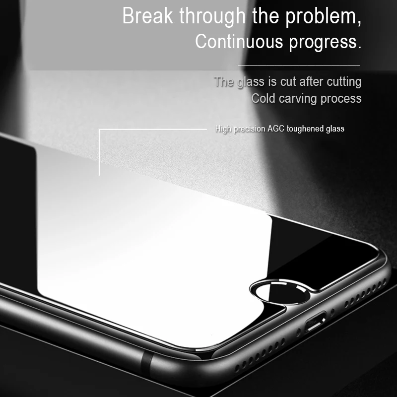 Защитное стекло AOXIN 9H для iPhone 7 Plus закаленное с защитой от синего света Apple