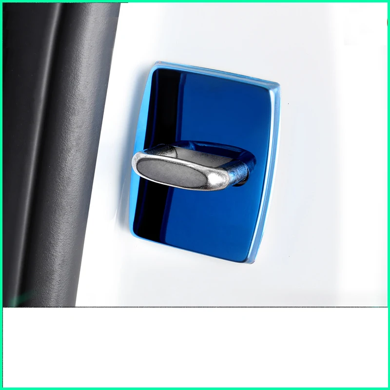 

lsrtw2017 stainless steel car door lock buckle for bmw x1 x3 x4 x5 x6 f10 f11 f07 F30 F31 F34 2012-2019 F25 F26