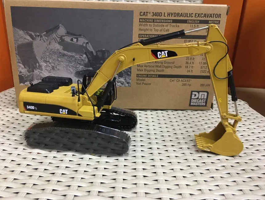 Гидравлический экскаватор Caterpillar Cat 340D L 1/50 металлический Фотофон #85908|hydraulic