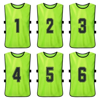 6 PCS Kid's Basketball Pinnies Quick Drying Basketball Jerseys Youth Sports Scrimmage Soccer Team Training Bibs Practice Vest
6 PCS Kid's Basketball Pinnies Quick Drying Basketball Jerseys Youth Sports Scrimmage Soccer Team Training Bibs Practice Vest