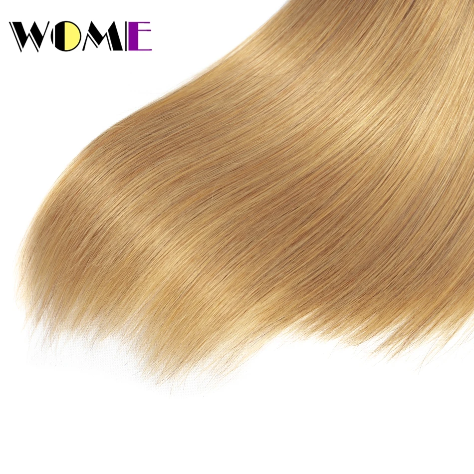 Wome Malaysian Hair Weave Bundles T1b/27 4 Bundles Straight Hair Tissage Cheveux Humain Non Remy Hair Extensions Tissage Wome Malaysian Hair Weave Bundles T1b/27 4 Bundles Straight Hair Tissage Cheveux Humain Non Remy Hair Extensions Tissage