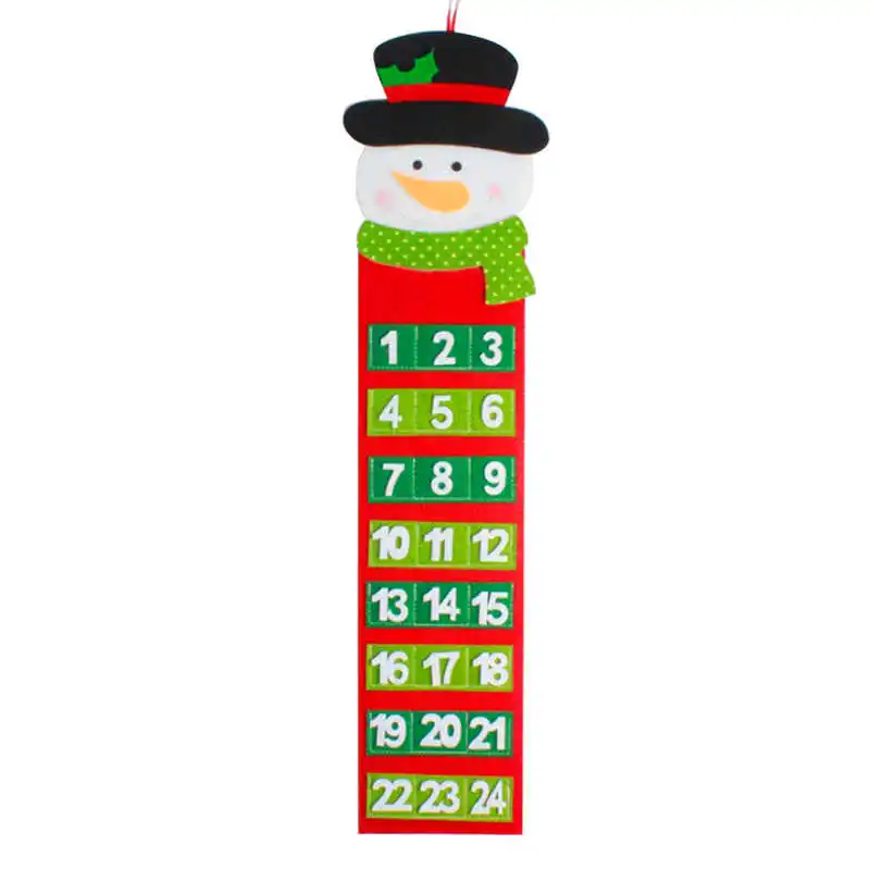 Christmas Old Hairy Man Calendar Advent Countdown Calendar Wall Calendar #2o22 (2)