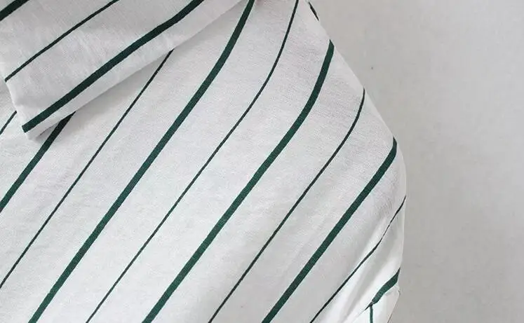 HXYZ новая весенняя полосатая блузка размера плюс, женский топ с длинными полосками, темперамент, длинный рукав, Офисная Женская рубашка XL XXXL 4XL