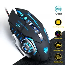 Professional Wired Gaming Mouse 6 Button 3200DPI LED Optical USB Computer Mouse Gamer Mice Game Mouse Silent Mause For PC laptop цена Professional Wired Gaming Mouse 6 Button 3200DPI LED Optical USB Computer Mouse Gamer Mice Game Mouse Silent Mause For PC laptop цены онлайн