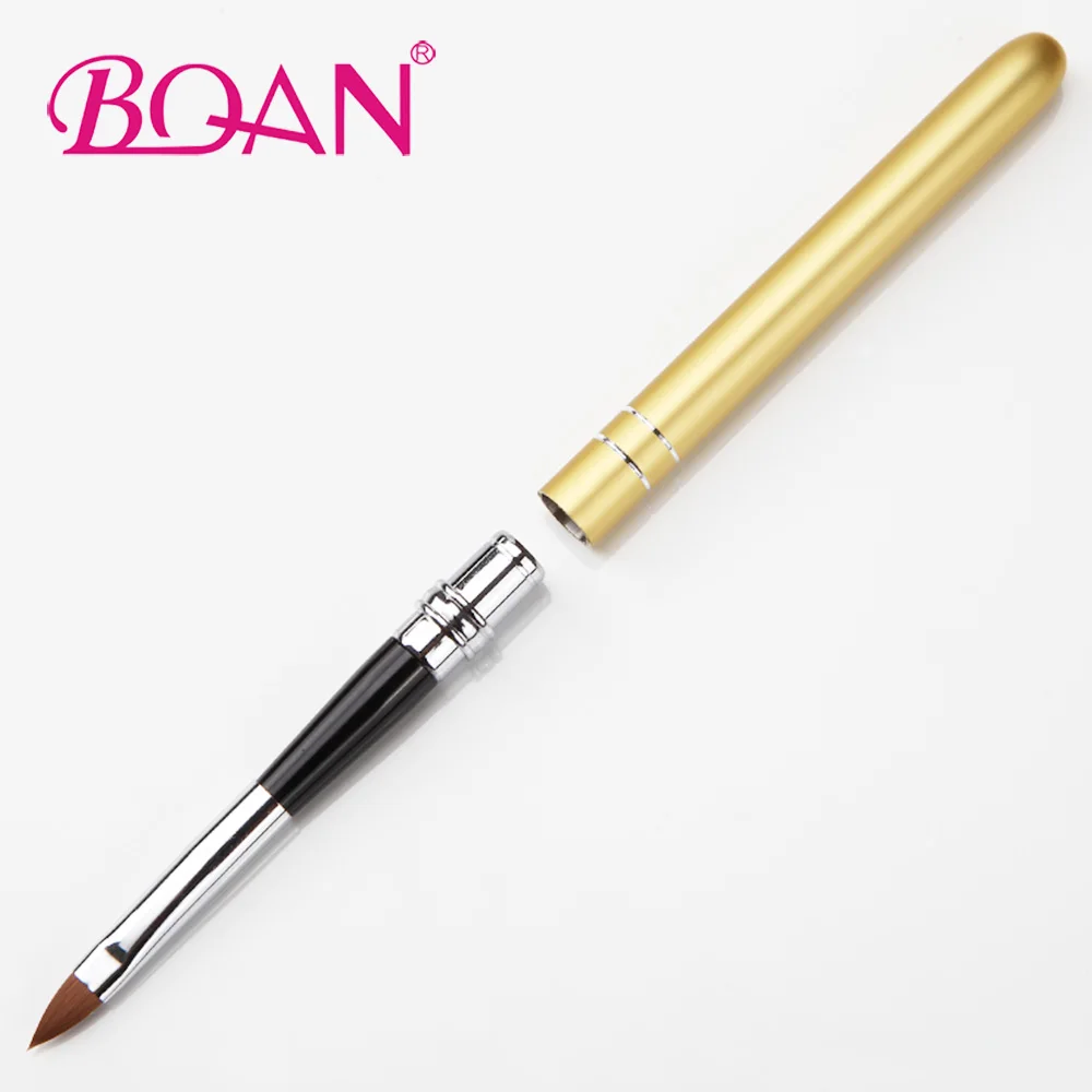 BQAN 10 шт./лот Нейл-арт набор кистей 10 Стиль разных размеров Медь дизайн ручки нейл-арта акрил гелевый рисунок профессиональные косметические кисти
