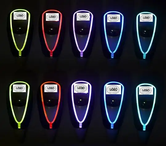 

7 colors changes Activated Gear Shift Knob Car Logo LED Light Cigarette Lighter Charger Fit For BMW Toyota Honda Nissan Lexus