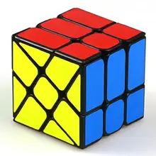 YJ Cube 3x3x3 5,7 см хорошая наклейка профессиональные скоростные магические Кубики-пазлы детский куб 3x3x3 подарок мини куб