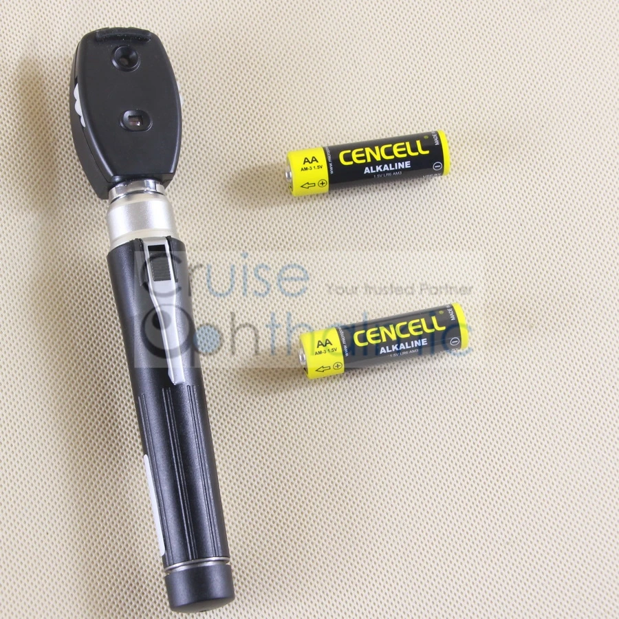 

Pocket Direct Ophthalmoscope dm6c-alpha AA Battery | Halogen Bulb | 6 Apertures CE Certificated Ophthalmoscope dm6c-alpha