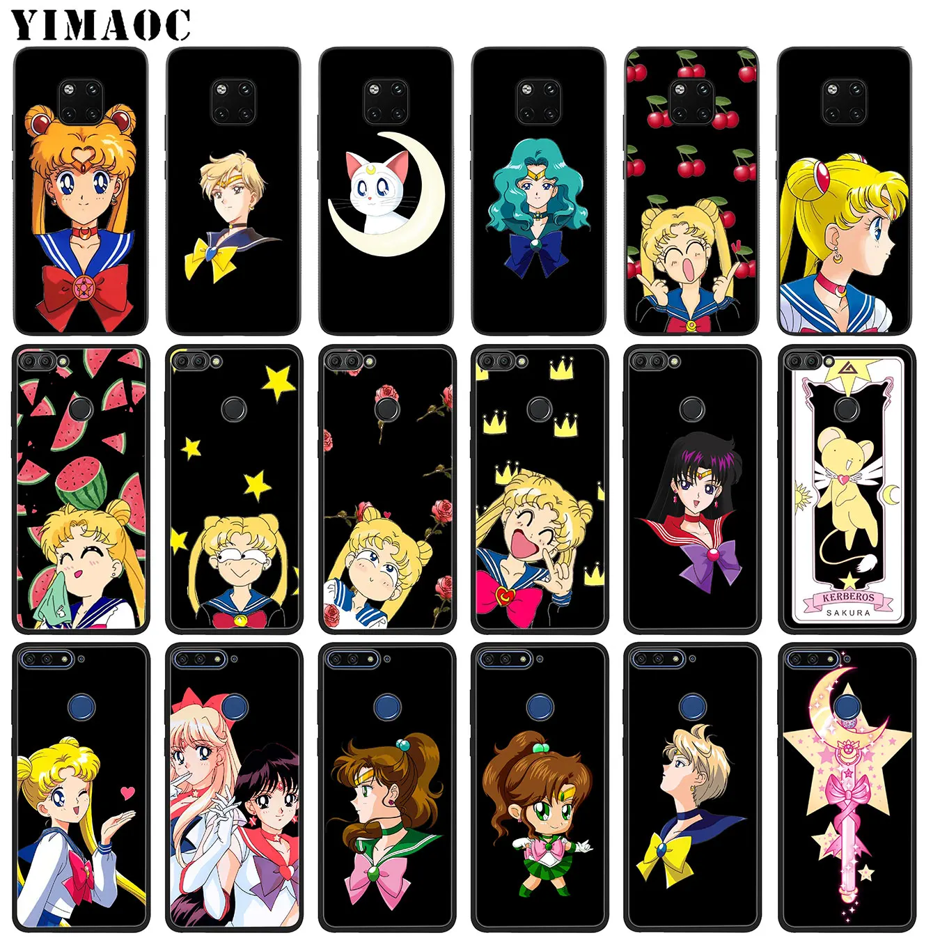YIMAOC симпатичный солдат сейлор мун Bishoujo Senshi мягкий силиконовый чехол для Huawei Mate 30
