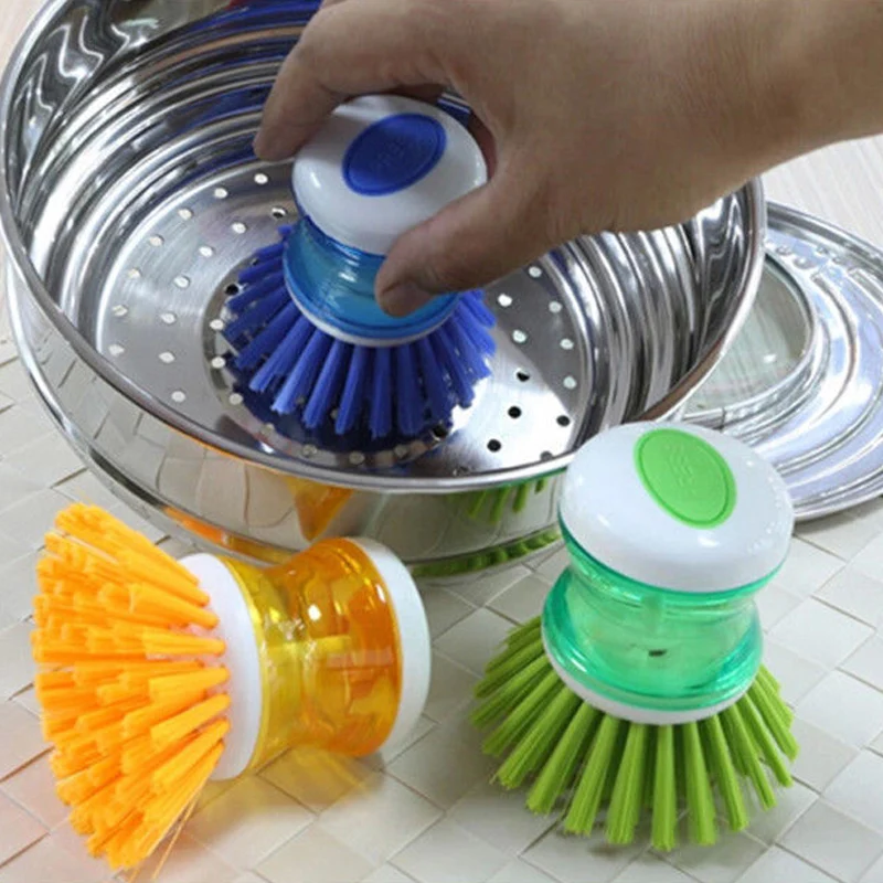 Kitchen Wash Pot Dish Brush Washing Utensils With Washing Up Liquid