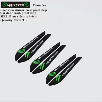 

Car accessories rearview mirror anti-collision rubber sticker door protection anti-collision glue for infiniti fx35 q50 g35 g37