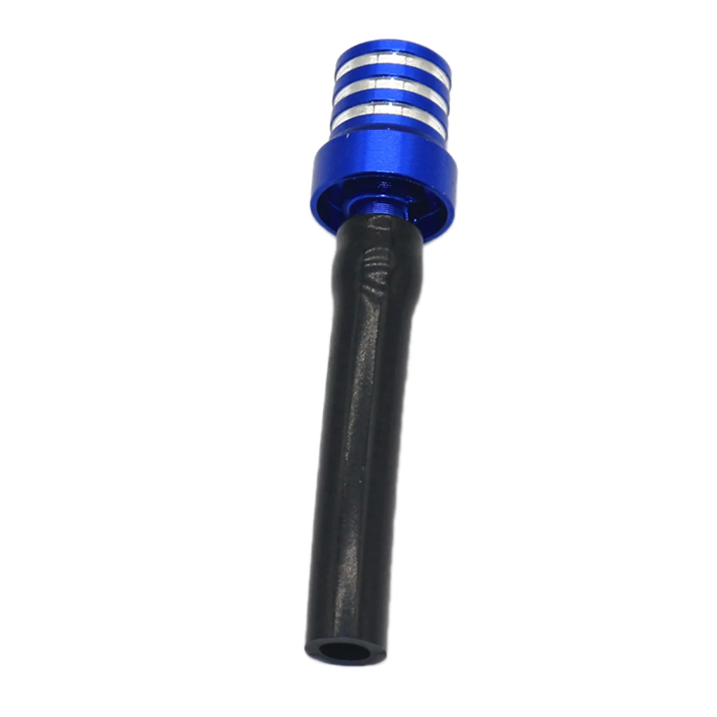 1 Piece Aluminum Universal Durable Gas Fuel Tank Cap Valve Vent Breather Hose for ATV Dirt Pit Quad BikeTube  Red Blue Gold 