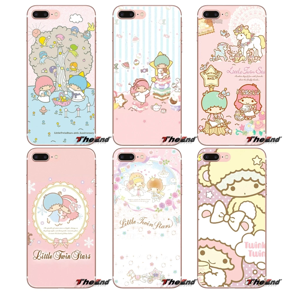 

Lovely My Melody Little Twin Stars TPU Cover For Samsung Galaxy Note 3 4 5 Grand Core Prime S3 S4 S5 MINI S6 S7 edge S8 S9 Plus