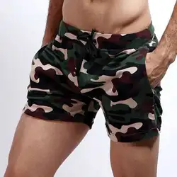 Пляжные длинные пляжные шорты Camo Boxer сексуальные мужские шорты мужские камуфляжные базовые короткие брюки мужские шорты спортивные