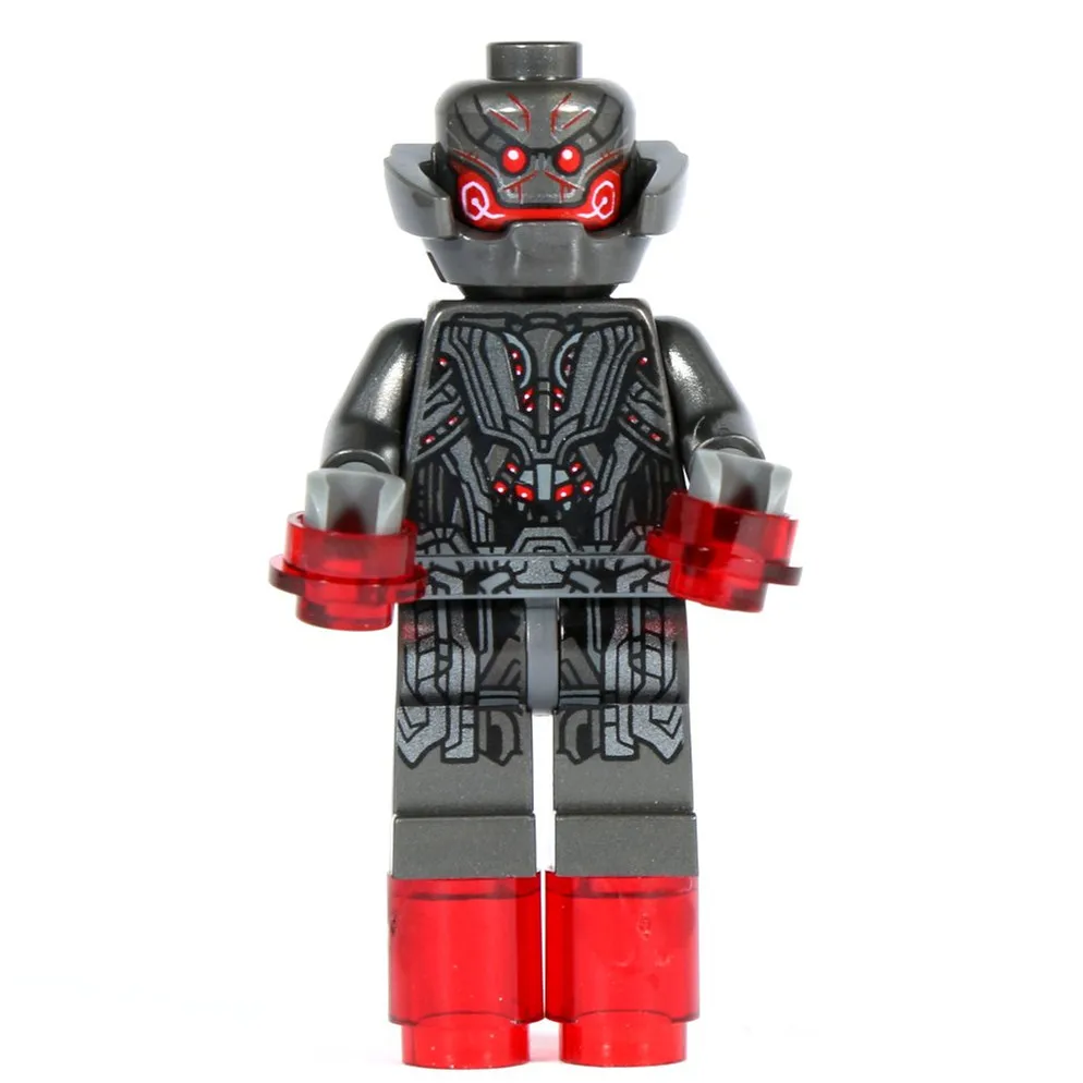Goede Enkele Verkoop Ultron MARK MK46 HULK SUPER HEROES DE AVENGERS Monteren Minifig Model DIY Bouwstenen Kinderen Speelgoed Gift
