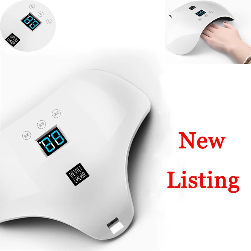 

New 24W Beautiful Induction Smart Nail Machine Nail Dryer Nail Lamp Gel Lamp Uv Led Lamp Led Lamp Nail