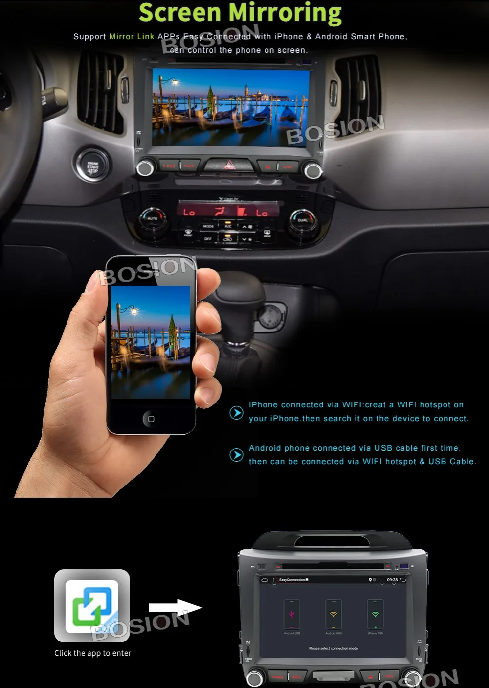 Perfect Quad core car dvd for KIA sportage 2011 2012 2013 2014 2015 car pc head unit gps navigation 2 din car stereo 13