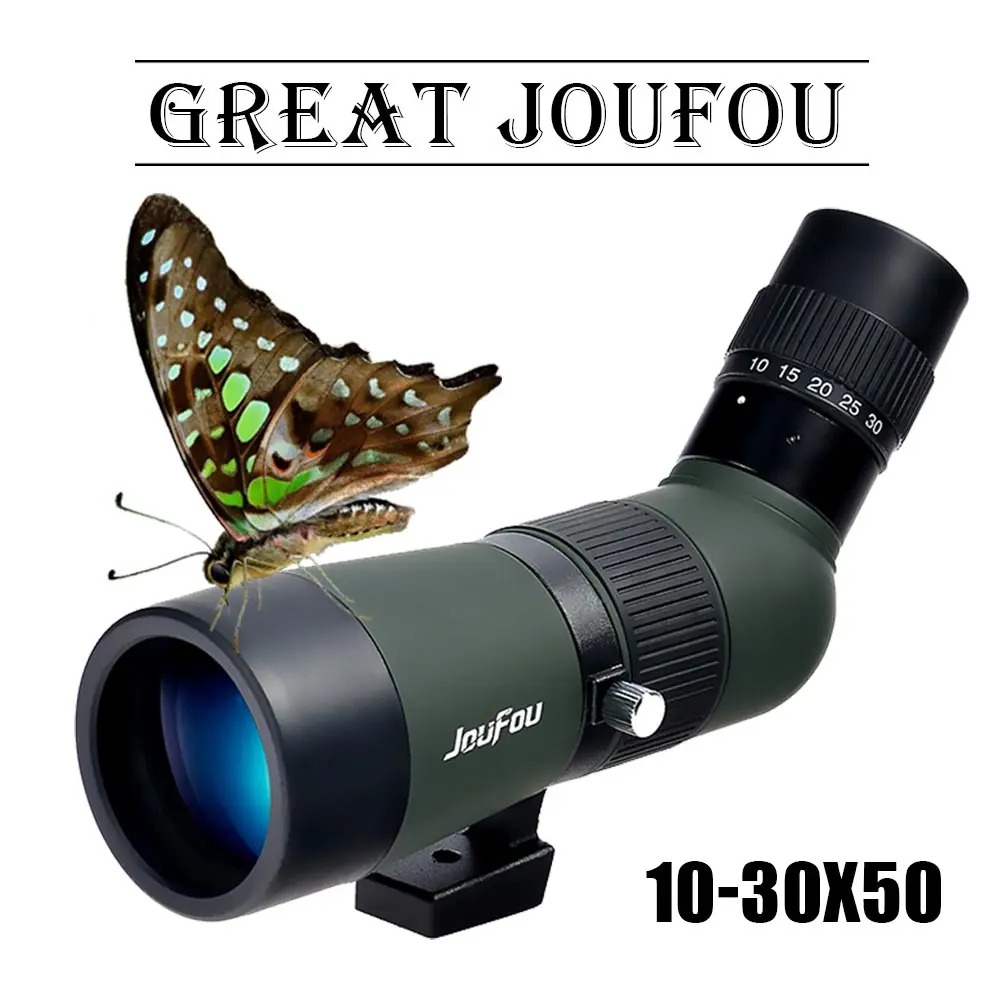 JouFou 10 30X50 Zoom Monocular HD Spotting Scope