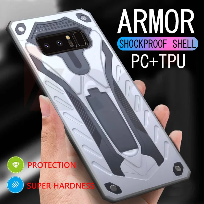 

Armor Shockproof Case For Samsung S8 S9 S10 Plus S7 Edge Note 9 8 luxury Cover For Samsung A50 A5 A6 A8 A7 2018 Holder Case
