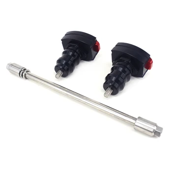 

Motorbike CNC Frame Crash Pads Falling Stator Cover Sliders Protector For Ducati Monster 696 796 1100 Hypermotard 796 1100