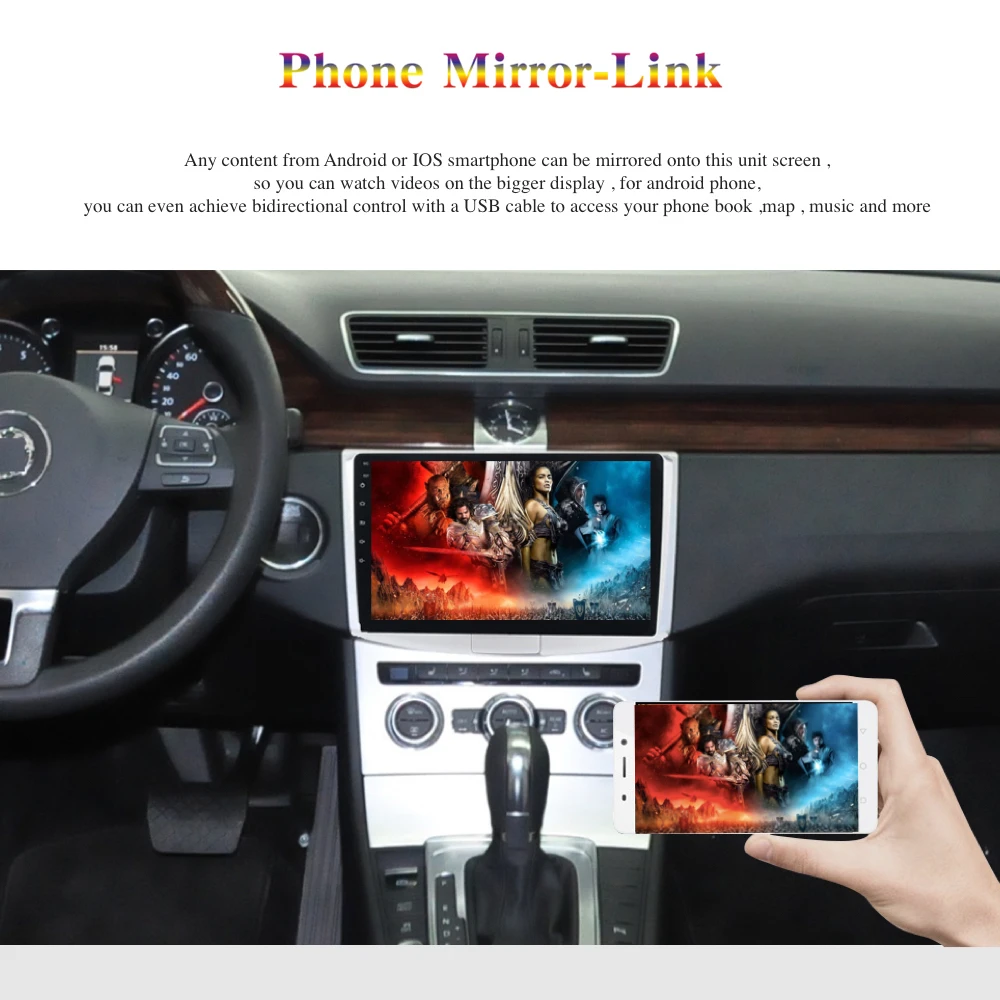 Android 9,0 Автомагнитола 2 Din gps Navi для Volkswagen Passat B6 B7 CC 2010 2011 2012 2013 PX6 DSP ips 4 Гб+ 64 ГБ RDS wifi