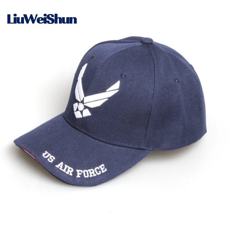 [LWS] New US Air Force Cotton Snapback Baseball Cap Men Brand USAF for Army Cap Trucker Hat Outdoor Mens Bone Gorras For Adult