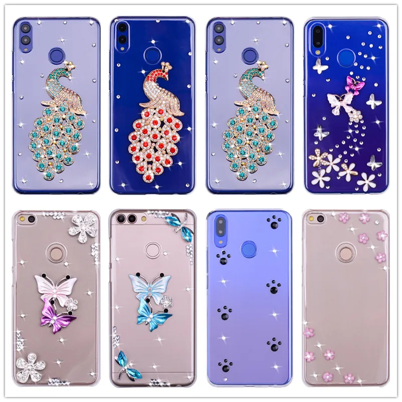 bling diamond Crystal Case For Htc U11 U12 Plus Google Pixel 4A 5G 2 3 3A 4 XL Phone Cover HTC U Play Ultra | Мобильные телефоны и