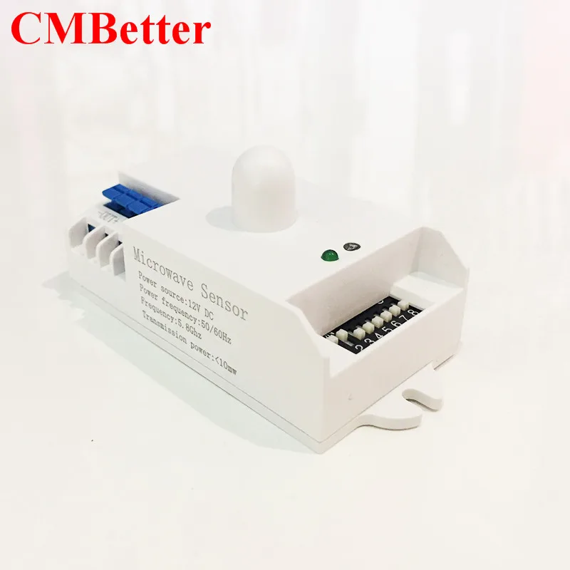 Микроволновый радар CMBetter постоянный ток 12 В 5 8 ГГц датчик движения тела