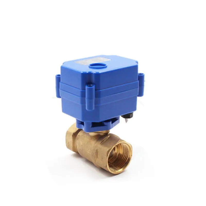 DN15 DN20 DN25 Brass Two Way Electric Ball Valve CR01 CR02 CR03 CR04 CR05 DC5V 12V 24V AC220V motorized valve for water