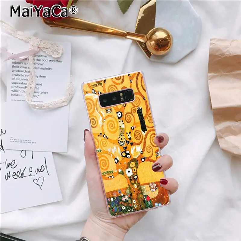 MaiYaCa Kiss Густава Климта Ван Гога Звездная ночь звезда чехол для телефона Samsung Galaxy S20