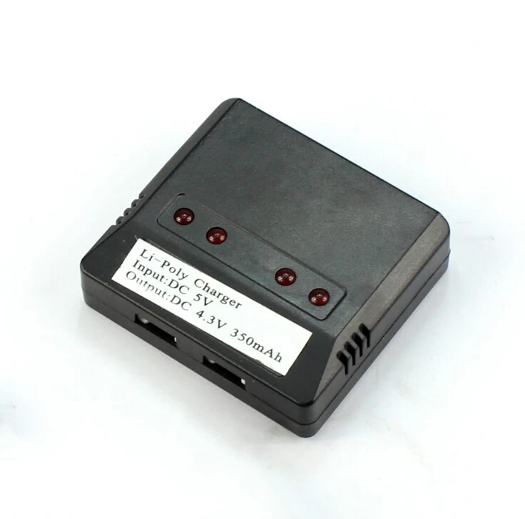 Зарядное устройство F14786 4 в 1 3 7 В зарядное для Lipo USB интерфейс порта Hubsan X4 Q4 H107 L c