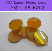 Диаметром 18 мм ZnSe с фиксированным фокусом для объектива с CO2 Лазерная 76,2 мм фокусное расстояние