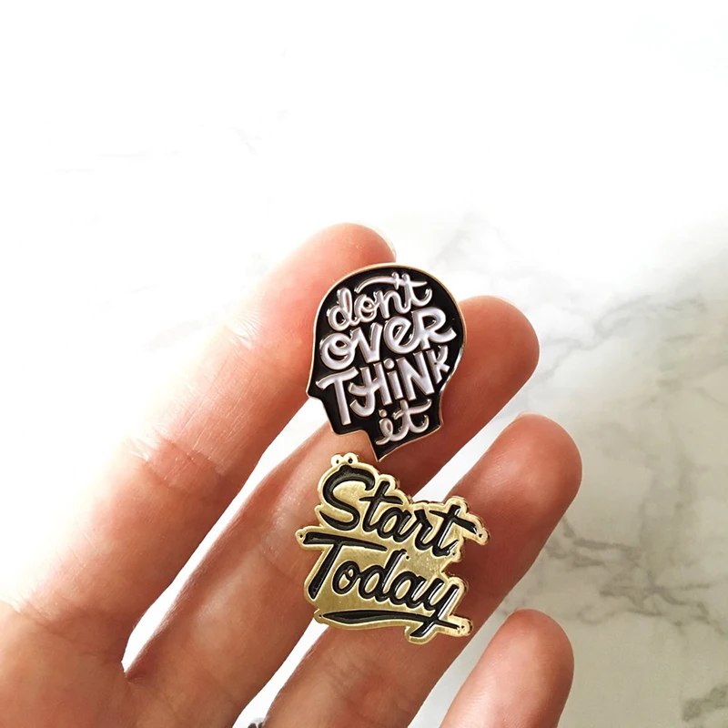 Enamel Brooches Pin