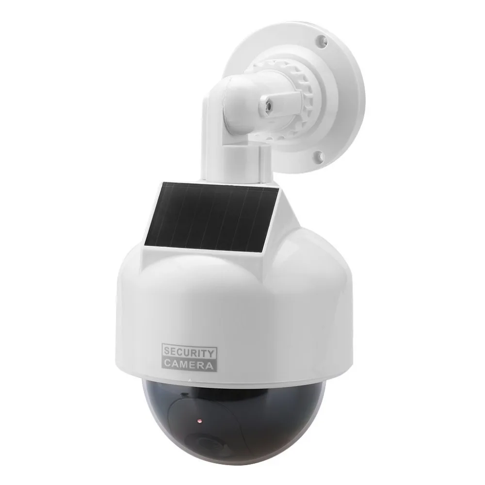 YobangSecurity CCTV Dome Dummy камера IP наружная Домашняя безопасность поддельная Солнечная