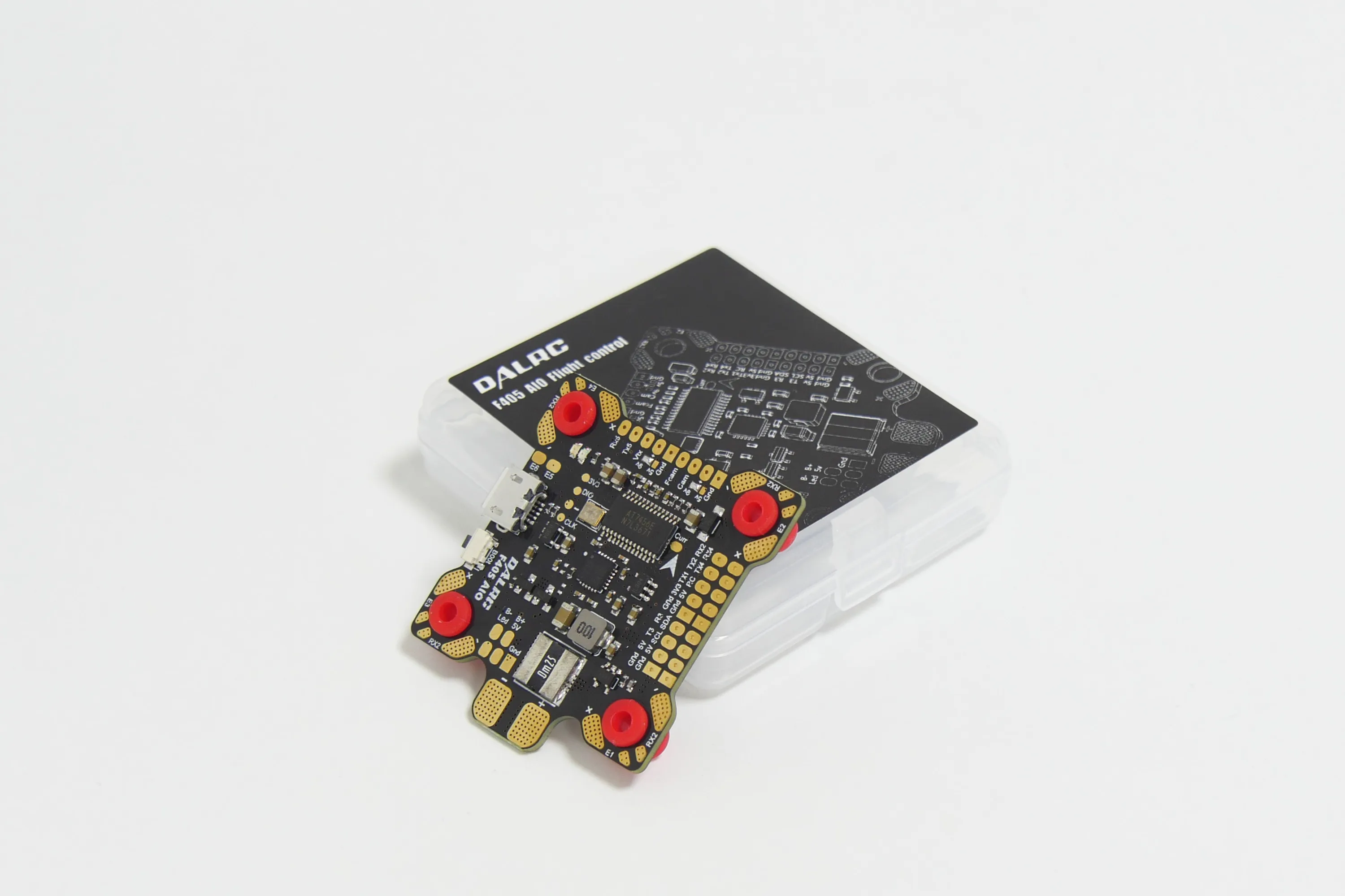 Управление полетом DALRC F405 AIO ler MCU STM32F405RGT6 MPU6000 Gyro F4 управление Встроенный OSD BEC 9 В/3A