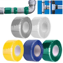 150x2.5cm super forte fibra à prova dwaterproof água fita parar vazamentos selo reparação fita desempenho auto fix fita adesiva colorida 1 pçs