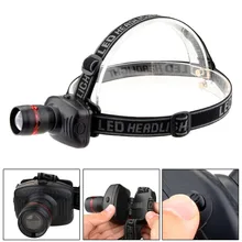 3 режима светодиодный налобный фонарь энергосберегающий Головной фонарь масштабируемый linternas frontales cabeza фара для спорта на открытом воздухе кемпинга рыбалки AAA