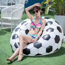 Надувной для баскетбола, Кресло-мешок, футбольный мяч, воздушный диван, гостиная, ПВХ шезлонг для взрослых детей, кресло для отдыха на открытом воздухе