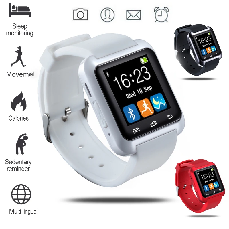 

Reloj inteligente 2019 New Sport Smart Watch Men Women Sports Step Record Information Reminder Bluetooth Music Player smartwatch